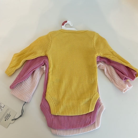 Cloud Island 3-Pack Long Sleeve Bodysuits/Onesies - Picture 5 of 7